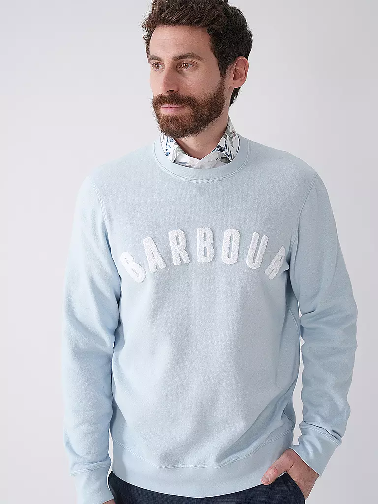 BARBOUR | Sweater | hellblau