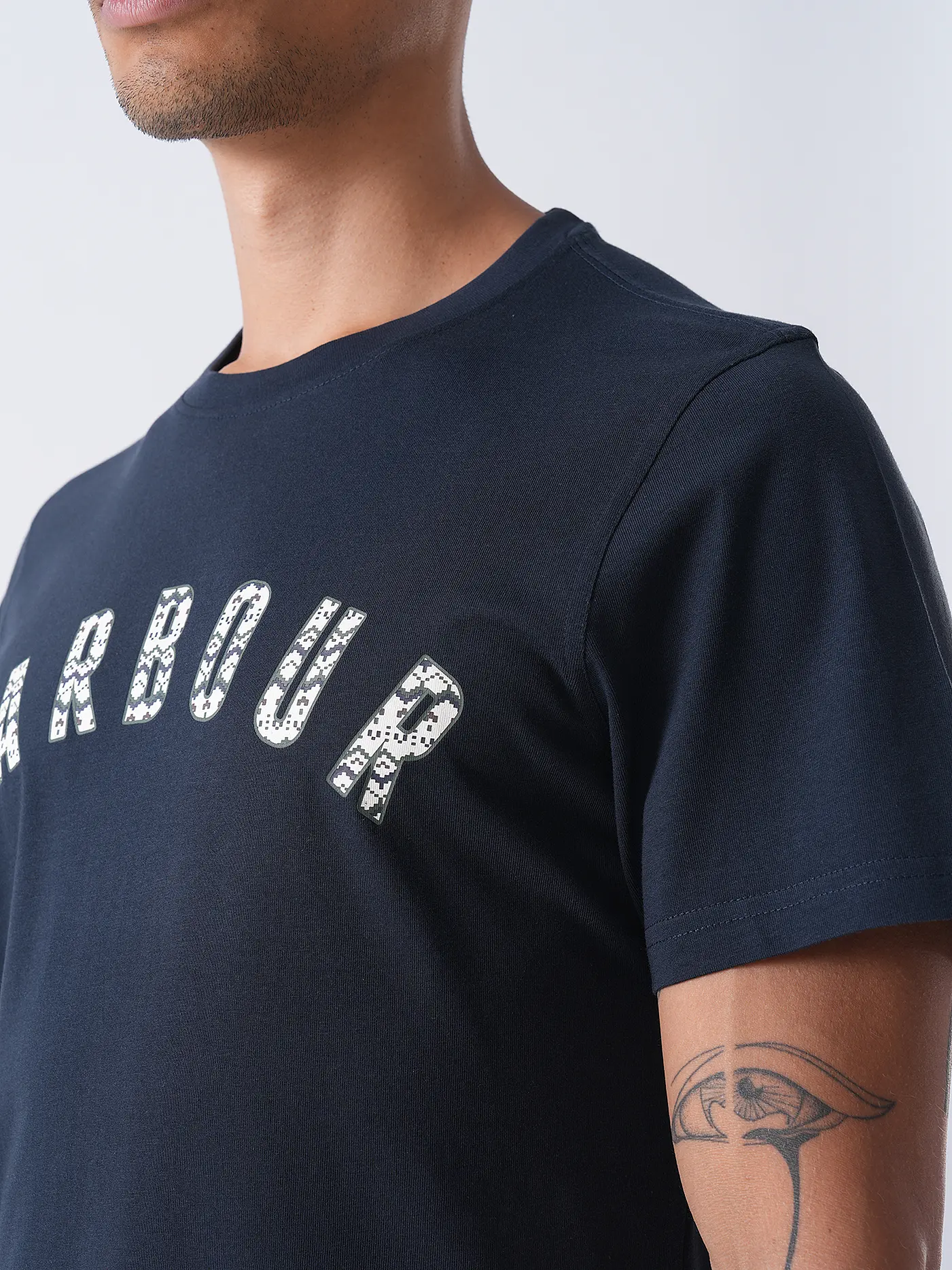 BARBOUR | T-Shirt  | dunkelblau