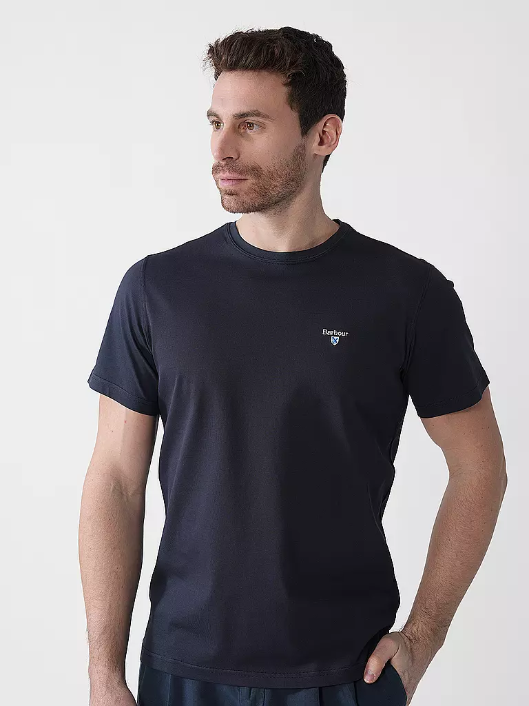 BARBOUR | T-Shirt  | dunkelblau
