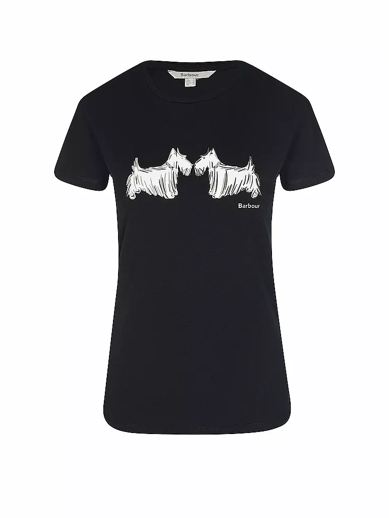 BARBOUR | T-Shirt HIGHLANDS | dunkelblau