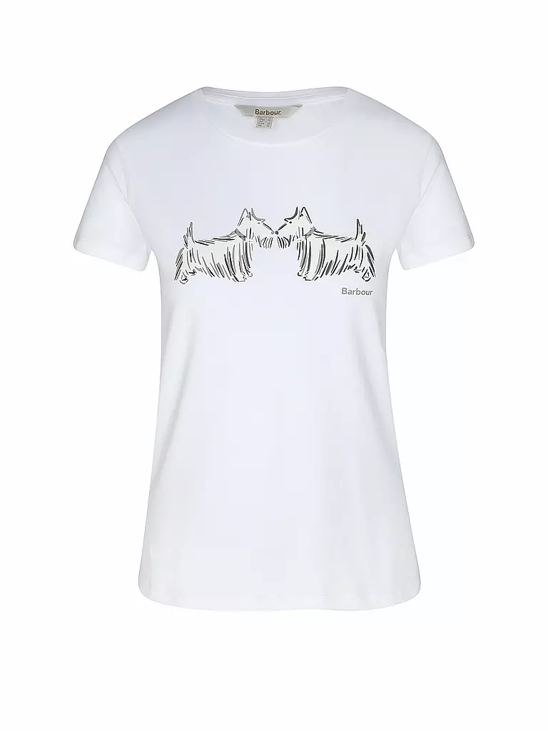 BARBOUR | T-Shirt HIGHLANDS | weiss