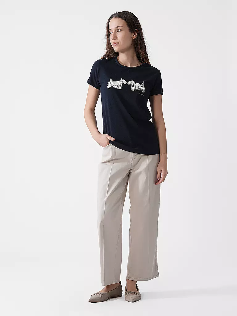 BARBOUR | T-Shirt HIGHLANDS | dunkelblau