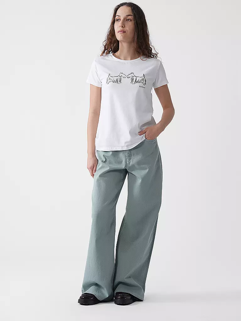 BARBOUR | T-Shirt HIGHLANDS | weiss