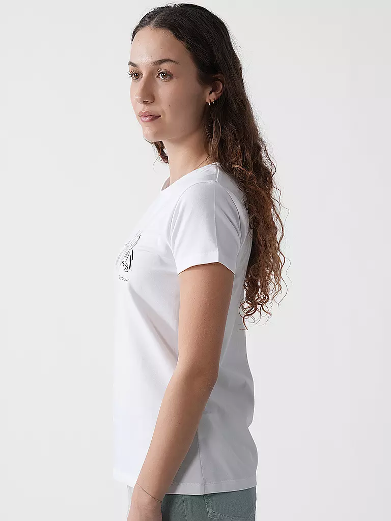 BARBOUR | T-Shirt HIGHLANDS | weiss