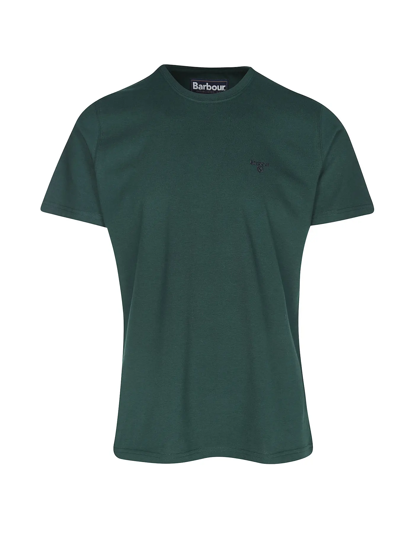 BARBOUR | T-Shirt Regular Fit  | dunkelgrün