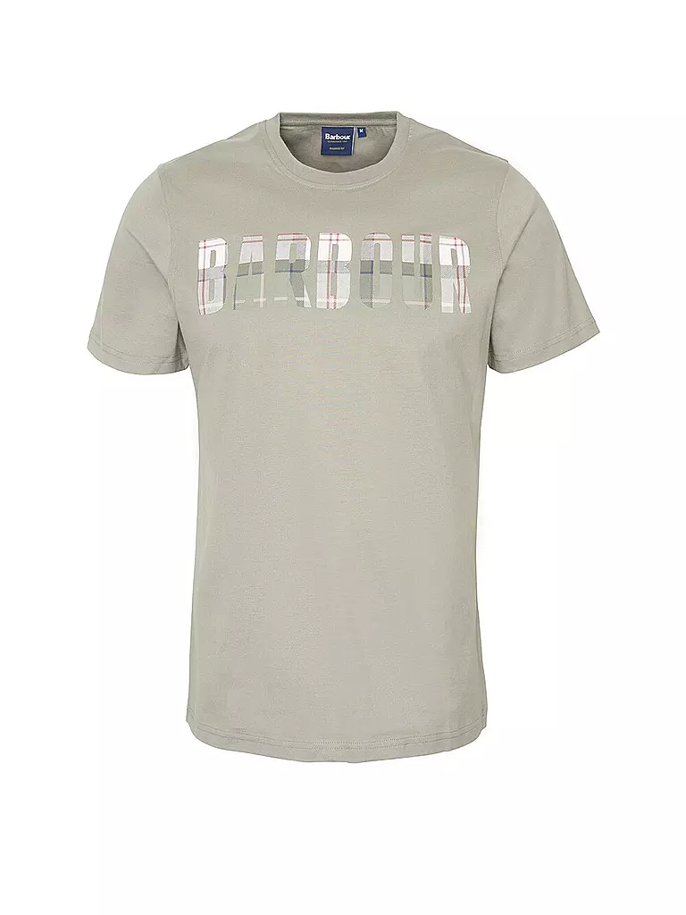 BARBOUR | T-Shirt THURNFORD | hellgrün