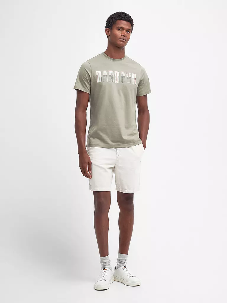 BARBOUR | T-Shirt THURNFORD | hellgrün