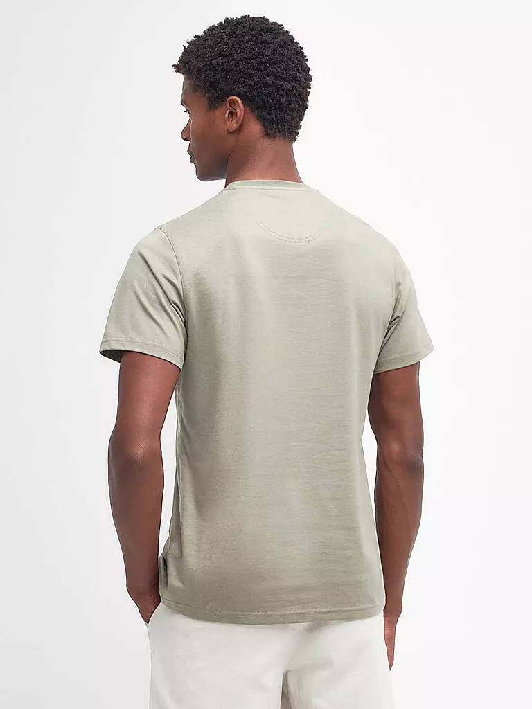 BARBOUR | T-Shirt THURNFORD | hellgrün