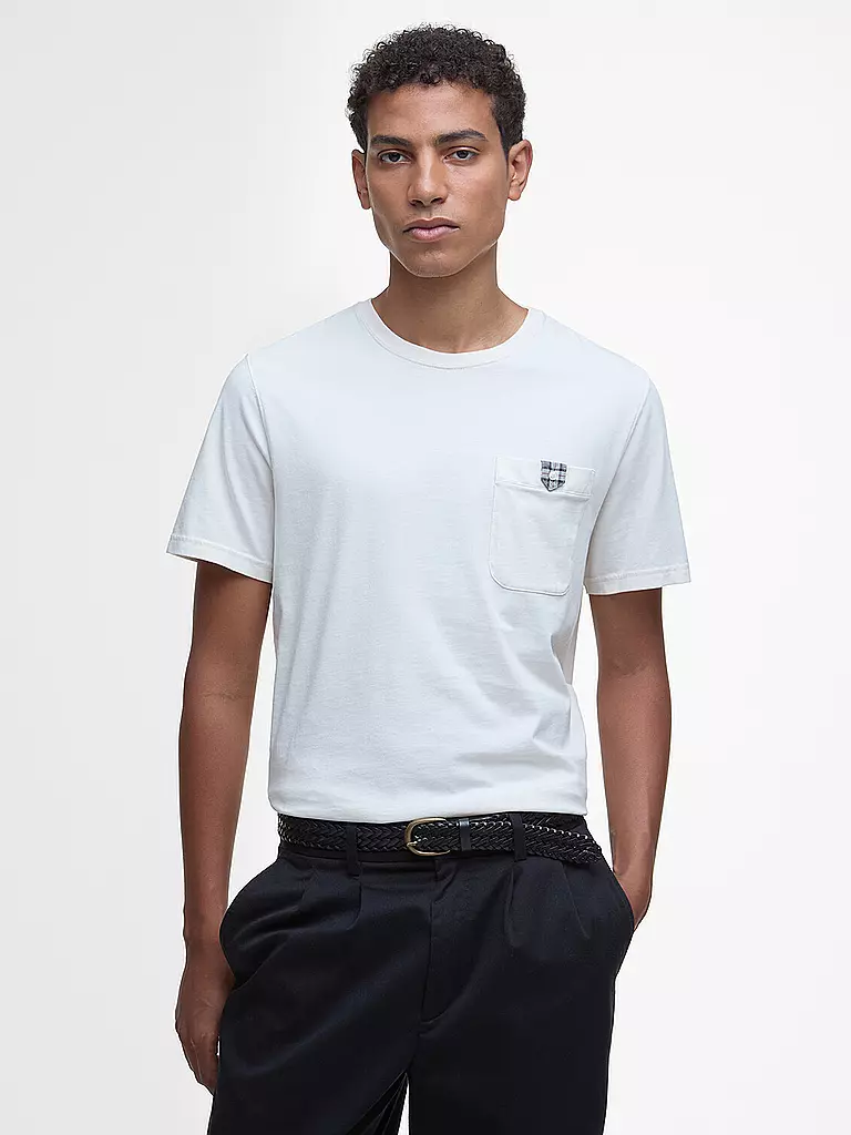 BARBOUR | T-Shirt | weiss
