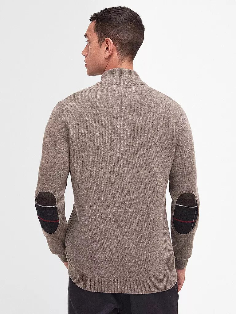 BARBOUR | Troyer Pullover HOLDIN | dunkelrot