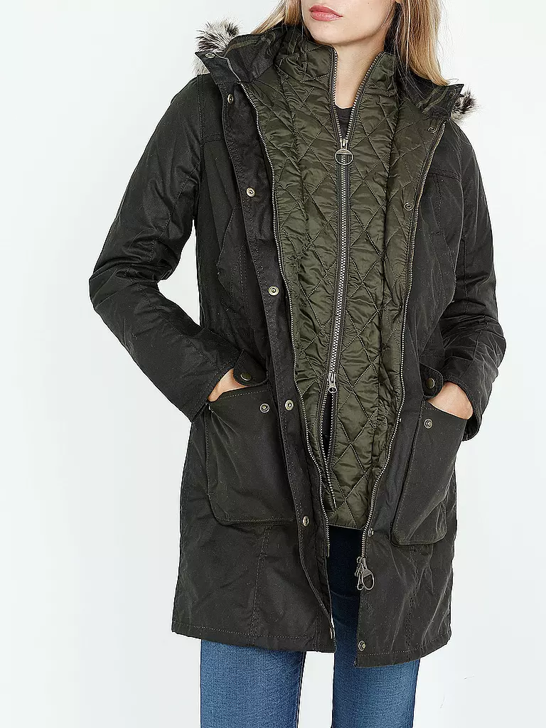 BARBOUR | Wachs-Mantel "Helsby" | 