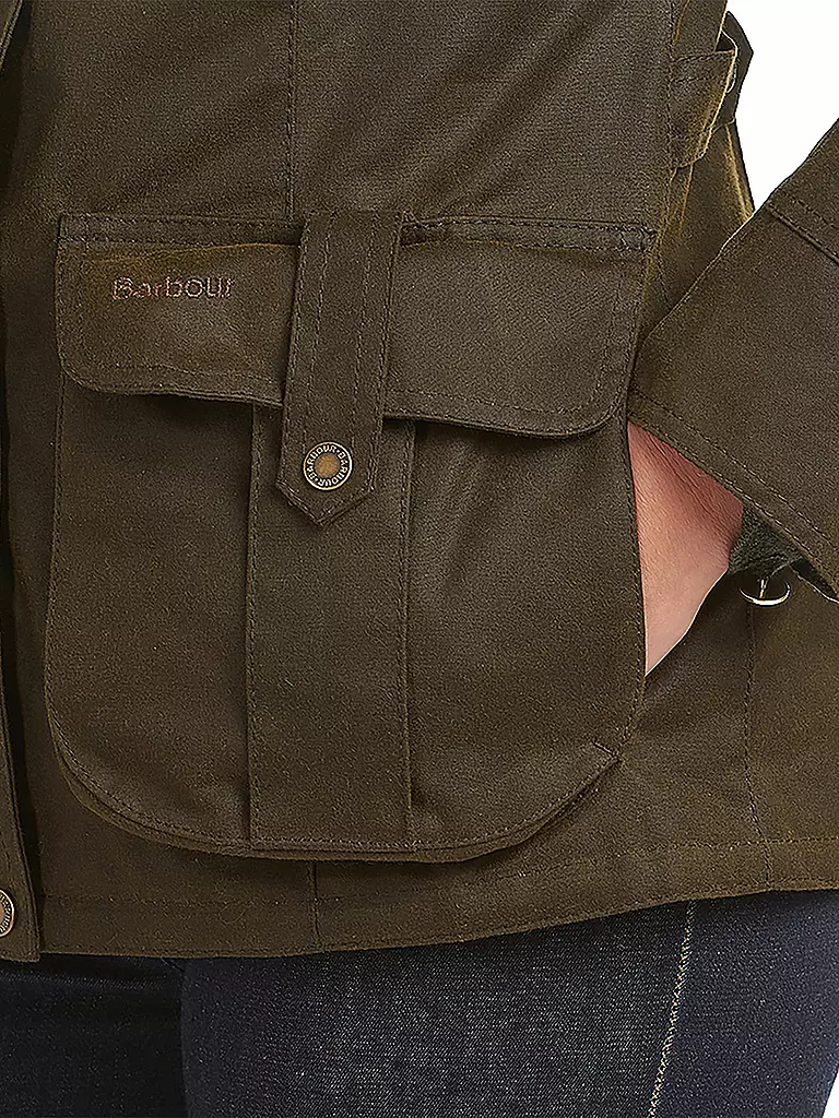 BARBOUR | Wachsjacke Winter Defence | olive