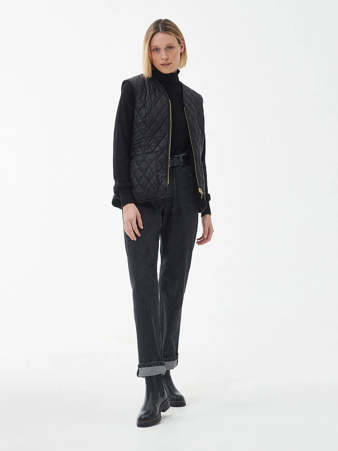 BARBOUR | Wendegilet  | schwarz