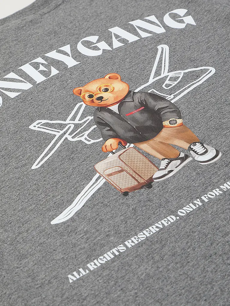 BARON FILOU | Jungen T-Shirt HONEYGANG | grau