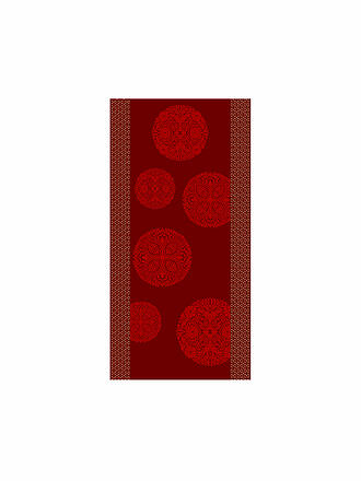 BASSETTI | Duschtuch PALLAVICINO 70x140cm Rot