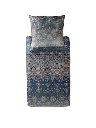 BASSETTI | Satin Bettwäsche  70x90cm / 140x200cm KERALA Grau