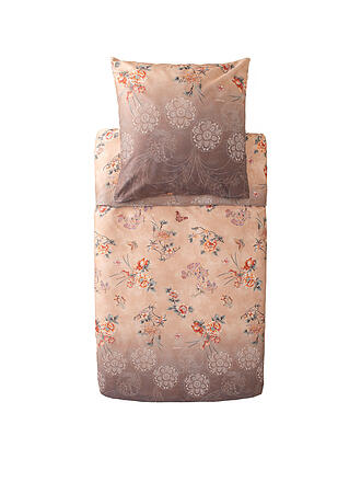 BASSETTI | Satin Bettwäsche  70x90cm / 140x200cm ESPERIDI  Beige