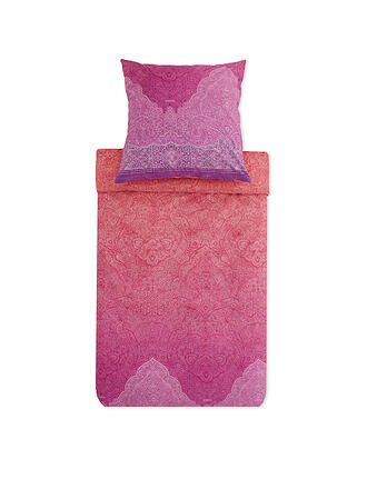 BASSETTI | Satin Bettwäsche DOLCEACQUA 70x90cm/140x200cm Pink 