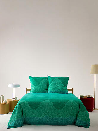 BASSETTI | Satin Bettwäsche DOLCEACQUA 70x90cm/140x200cm Gruen 