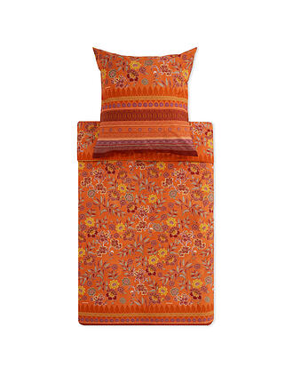BASSETTI | Satin Bettwäsche VARIGOTTI 70x90cm/140x200cm Orange
