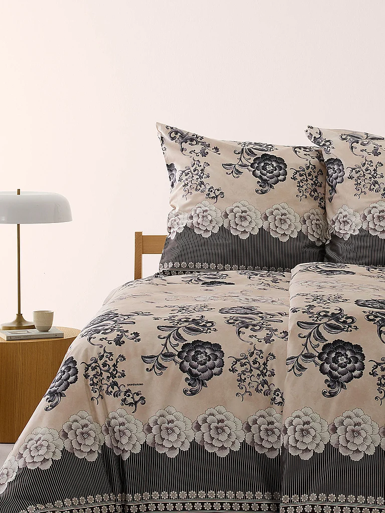 BASSETTI Ropa de cama de satén PARAGGI 70x90cm/140x200cm beige