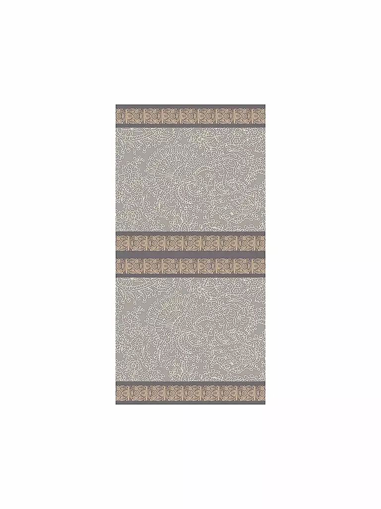 BASSETTI | Duschtuch 70x140cm MONREALE Grau/Beige | hellgrau