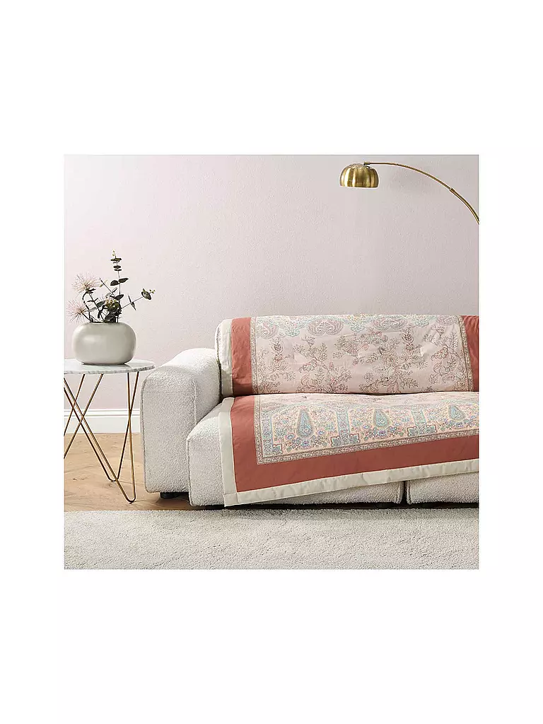 BASSETTI | Plaid INDIAN ROSES 135x190cm Beige | beige