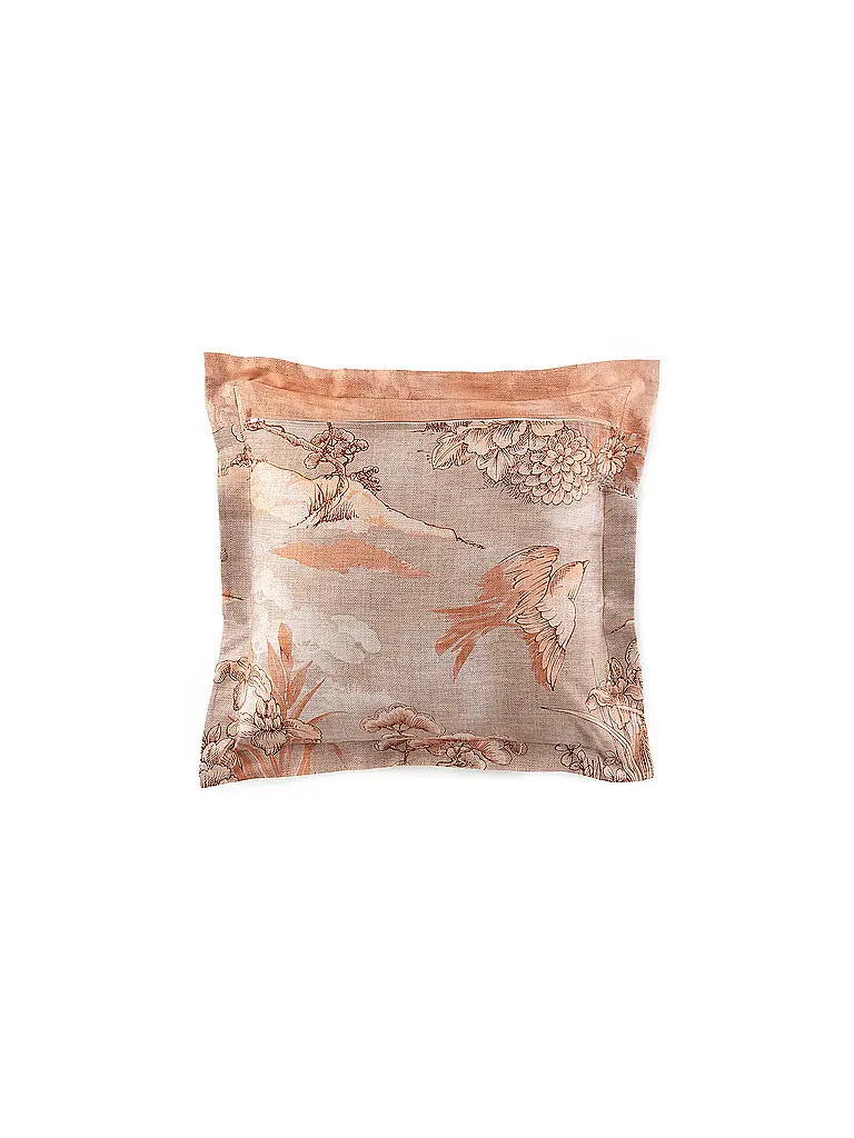 BASSETTI | Satin Bettwäsche  70x90cm / 140x200cm ACQUAFORTE Terrakotta | orange