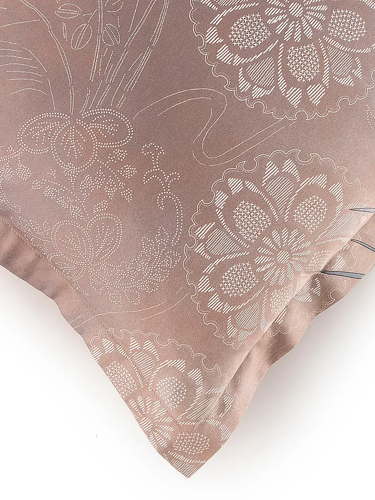 BASSETTI | Satin Bettwäsche  70x90cm / 140x200cm ESPERIDI  Beige | beige