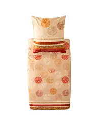 BASSETTI | Satin Bettwäsche  70x90cm / 140x200cm FLORENCE Rot | dunkelrot