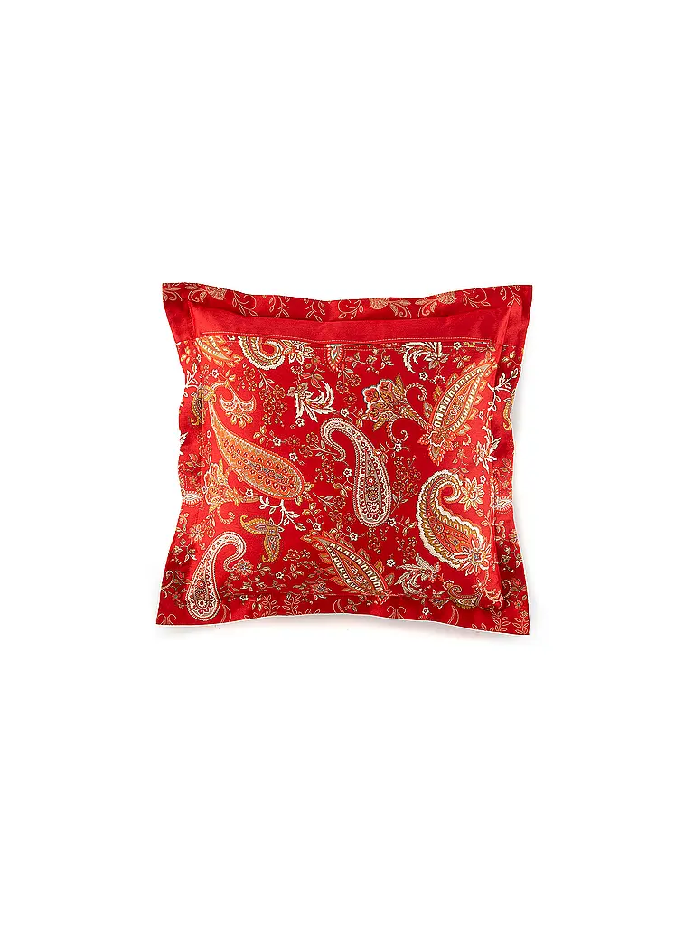 BASSETTI | Satin Bettwäsche  70x90cm / 140x200cm MONNALISA Rot | 