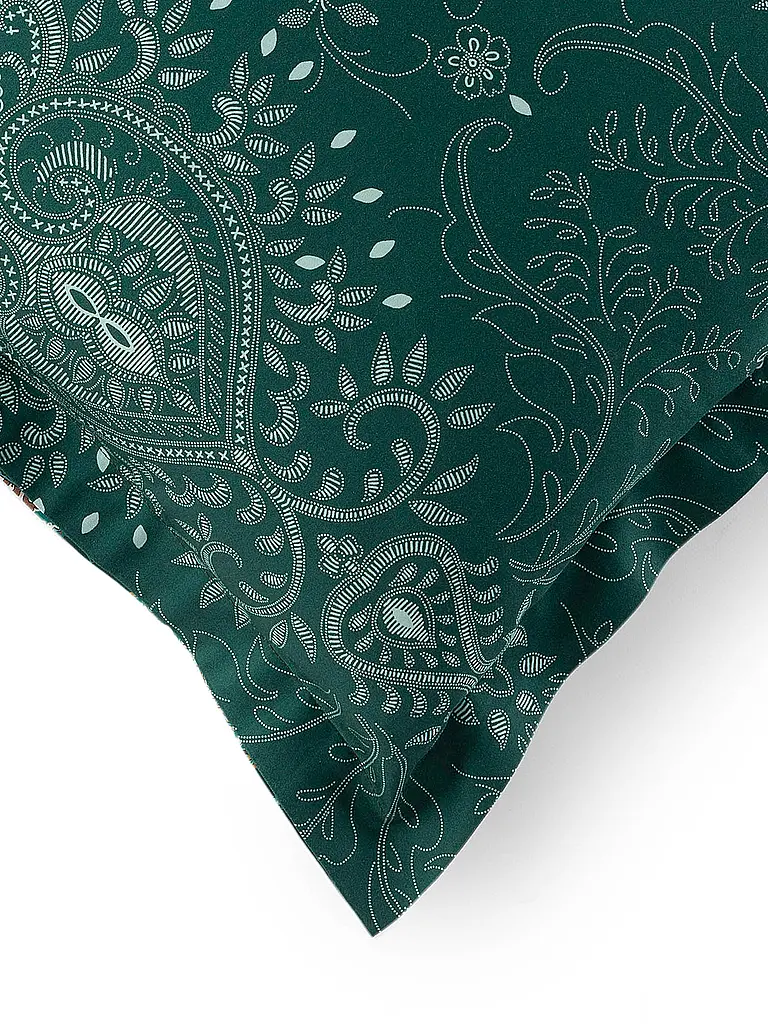 BASSETTI | Satin Bettwäsche 70x90cm / 140x220cm MONNALISA  Gruen | 
