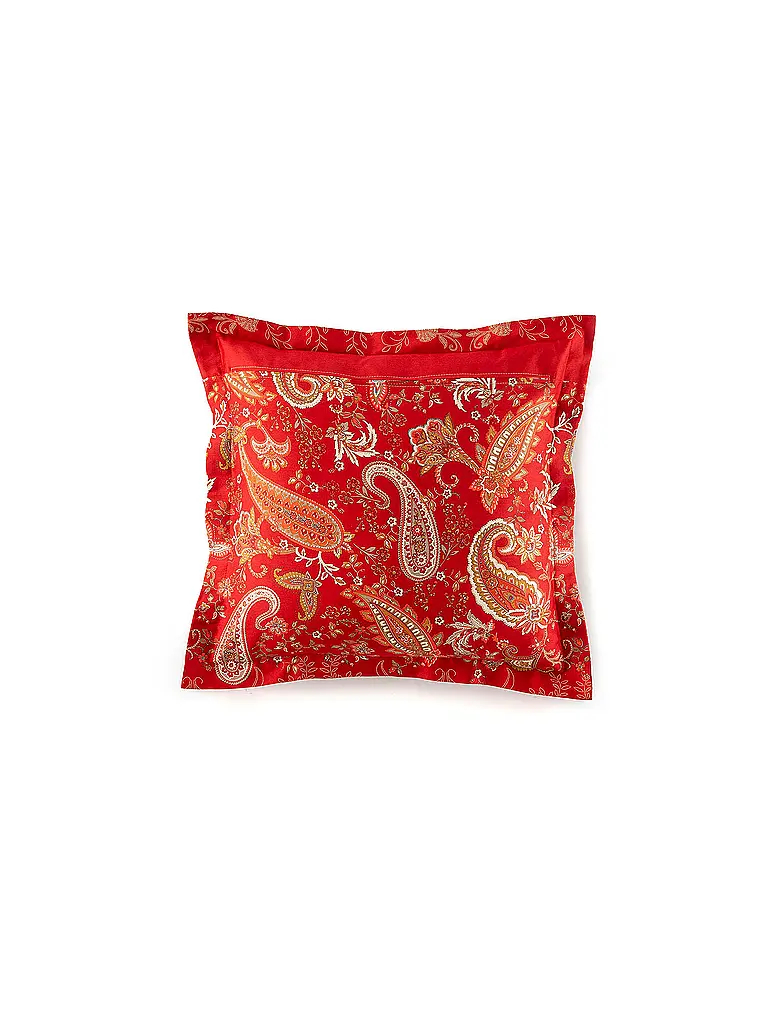 BASSETTI | Satin Bettwäsche 70x90cm / 140x220cm MONNALISA  Rot | 