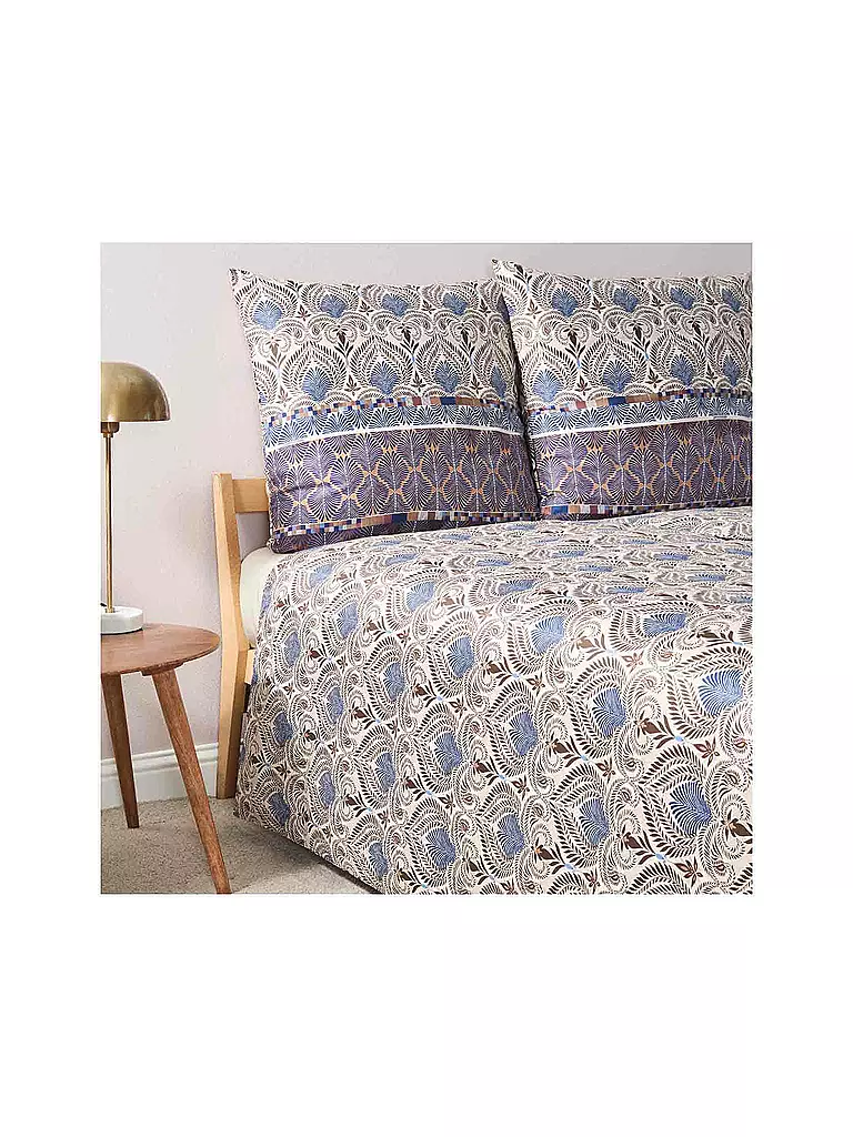 BASSETTI | Satin Bettwäsche NAIROBI 70x90cm/140x200cm Braun | braun