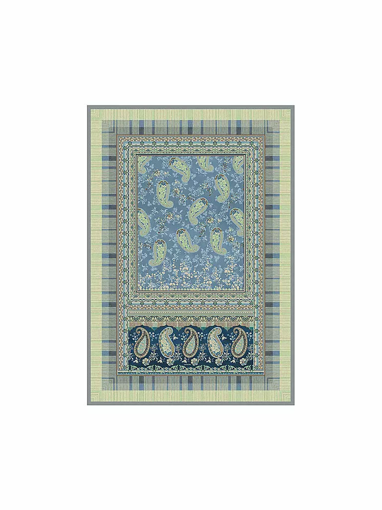 BASSETTI | Tagesdecke - Plaid "Anacapri" 135x190cm | blau