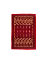 BASSETTI | Tagesdecke - Plaid 135x190cm GOLD DECOR Rot | dunkelrot