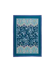 BASSETTI | Tagesdecke - Plaid 135x190cm INDIAN ROSES Blau | dunkelblau