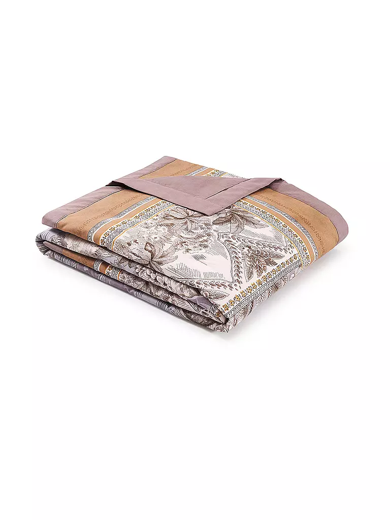 BASSETTI | Tagesdecke - Plaid BOBOLI 135x190cm Grau | hellgrau