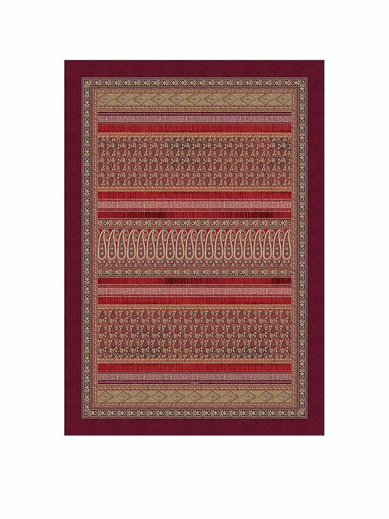 BASSETTI | Teppich Piazza di Spagna 150x220cm Rot | rot