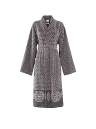 BASSETTI | Unisex Bademantel PALLAVICINO Grau | hellgrau
