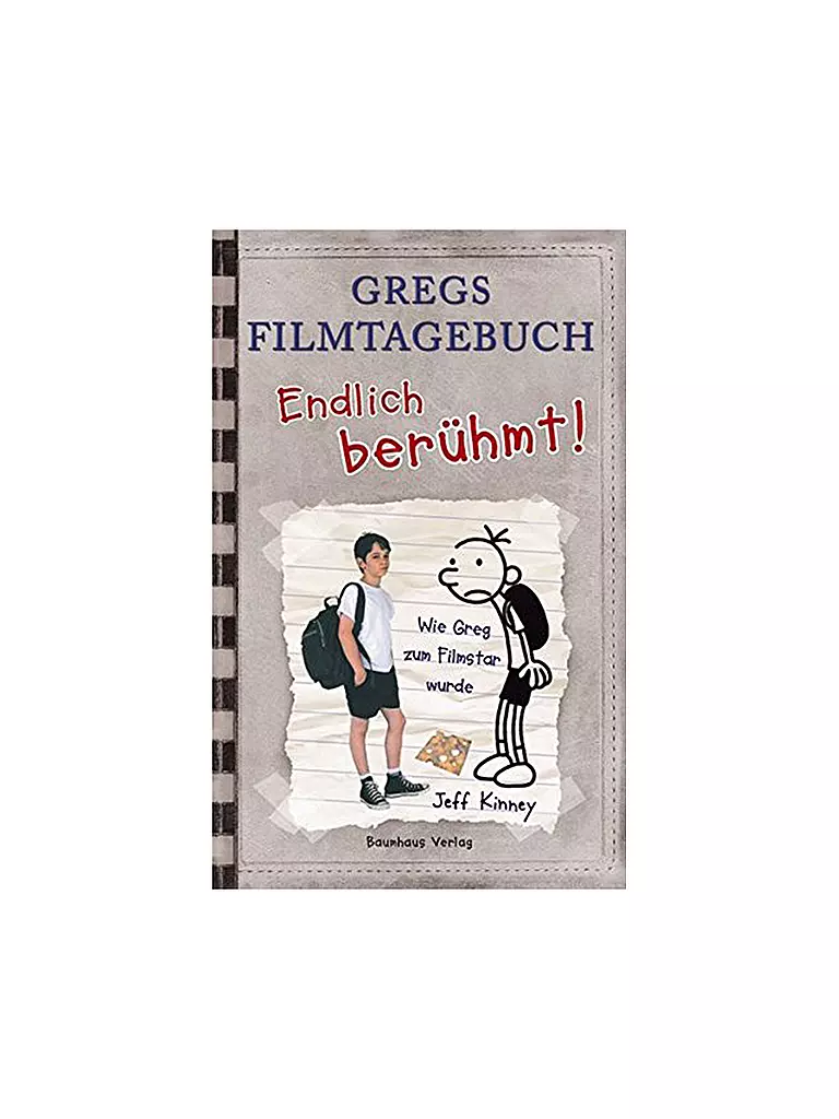 BAUMHAUS VERLAG | Buch - Gregs Filmtagebuch - Endlich berühmt - Wie Greg zum Filmstar wurde  | keine Farbe