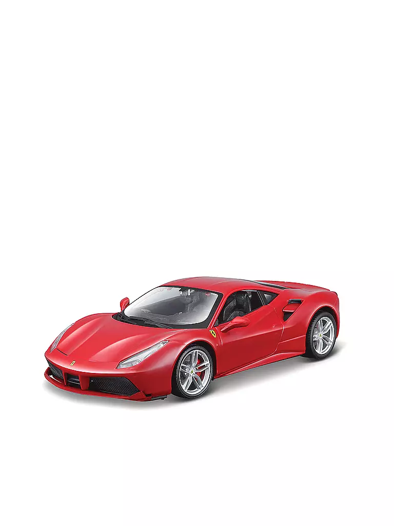 BBURAGO | Modellfahrzeug - Ferrari R&P 1:24 Ferrari 488 GTB 2015-2019 | rot