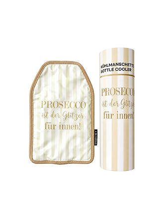 BE FAMOUS | Flaschenkühler PROSECCO IST DER....Beige