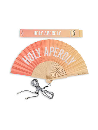 BE FAMOUS | Handfächer Inkl. Handykette HOLY APEROLY 