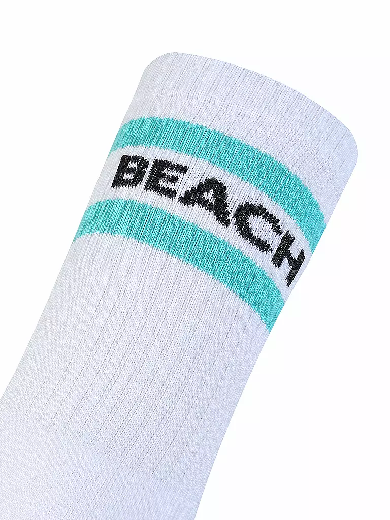 BE FAMOUS | Socken Beach Please | weiss
