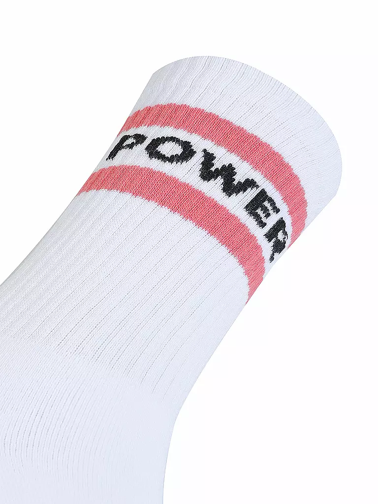 BE FAMOUS | Socken Girl Power  | weiss