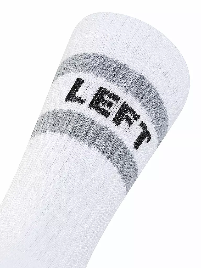 BE FAMOUS | Socken Left Right | weiss