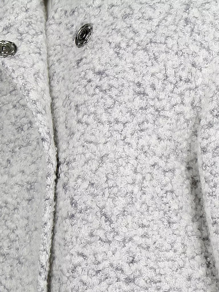 BEAUMONT | Mantel "Boucle" | grau