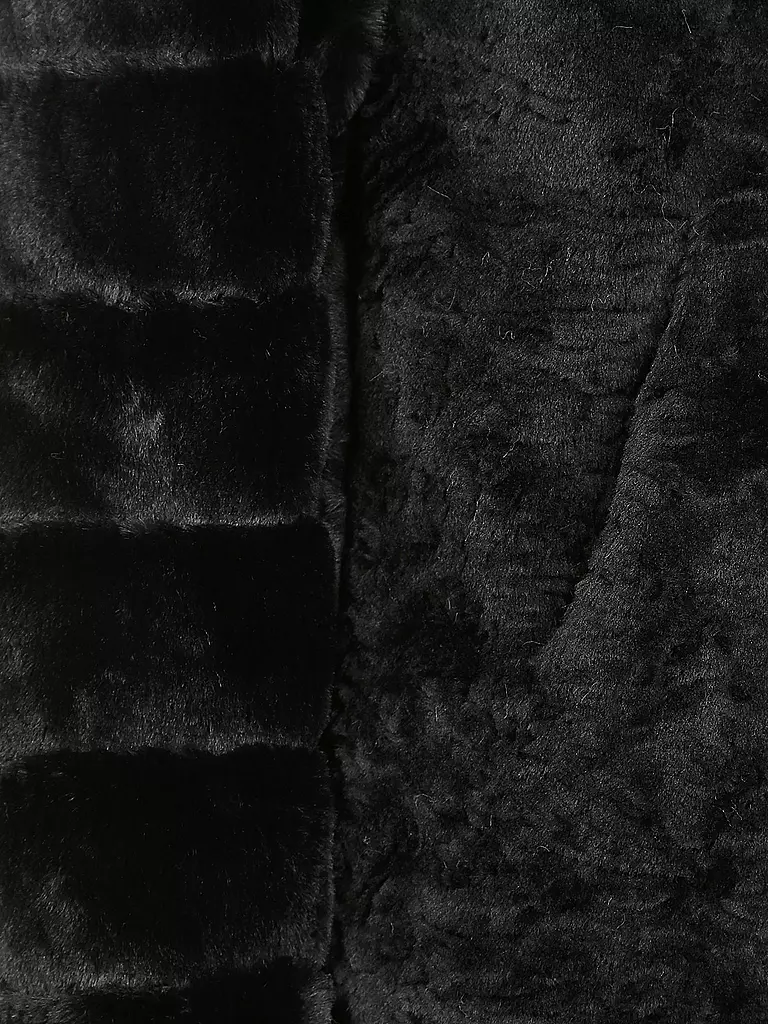 BEAUMONT | Mantel in Felloptik  | 