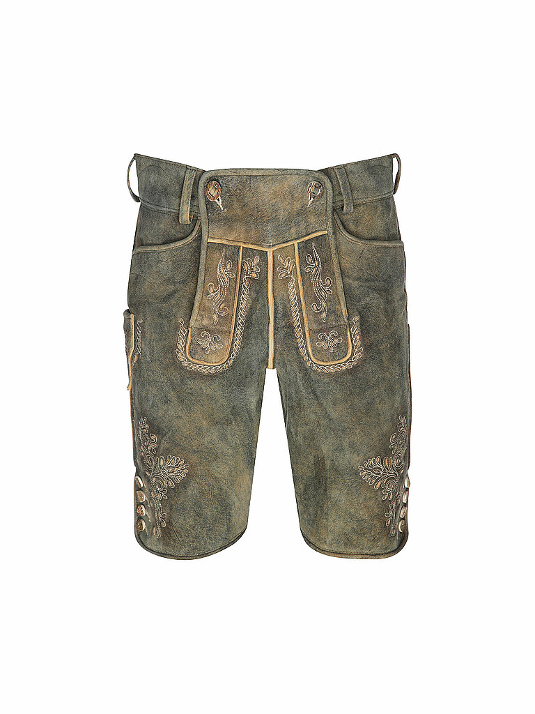 BECKERT Lederhose FLACHAU braun | 54
